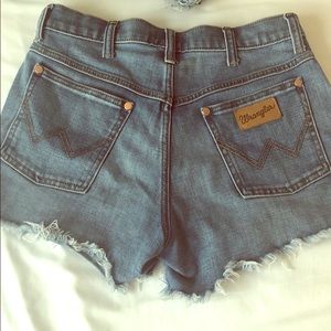 Wrangler denim shorts